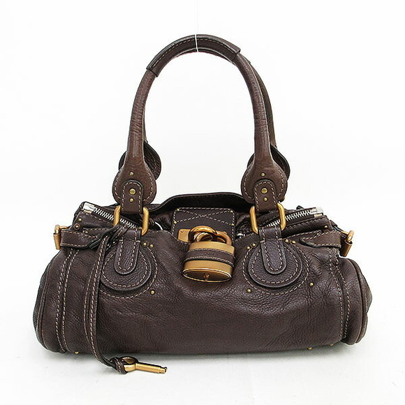 Chloe Handbags - Chloe Paddington Tote Bag Leather Brown